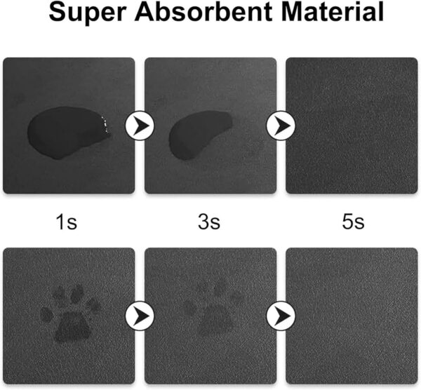 1757177045_718WSmOowuL._AC_SL1500_.jpg Sunflowers Sunlight Print Pet Feeding Mat Dog Mat for Food and Water Bowl Dogs Water Dispenser Mat Dogs Accessories