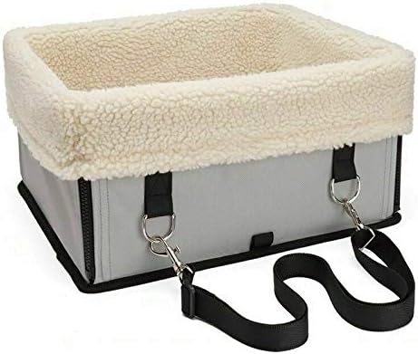 Riloer Pet Car Booster Seat Puppy Travel Gear Booster Bed Bag Suitable for Travel Gear