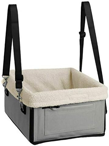 Riloer Pet Car Booster Seat Puppy Travel Gear Booster Bed Bag Suitable for Travel Gear