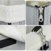 Riloer Pet Car Booster Seat Puppy Travel Gear Booster Bed Bag Suitable for Travel Gear