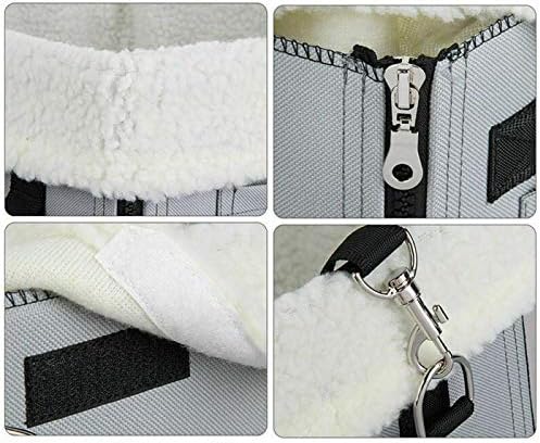Riloer Pet Car Booster Seat Puppy Travel Gear Booster Bed Bag Suitable for Travel Gear
