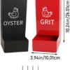 Oyster Shell Feeder for Chickens, Set of 2 Oyster Shell and Grit Feeders, Poultry Feeding Equipment, Pet Supplies, Coop Accessories for Hens, Ducks, 10.24 x 3.94 inches