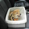 Riloer Pet Car Booster Seat Puppy Travel Gear Booster Bed Bag Suitable for Travel Gear