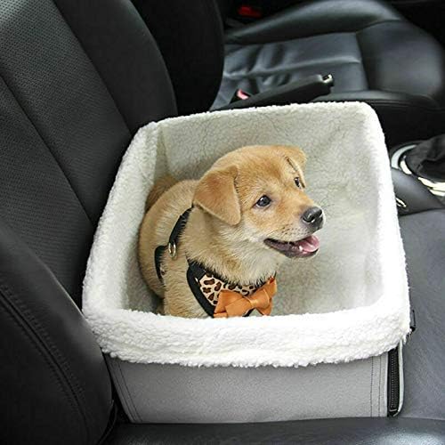 Riloer Pet Car Booster Seat Puppy Travel Gear Booster Bed Bag Suitable for Travel Gear