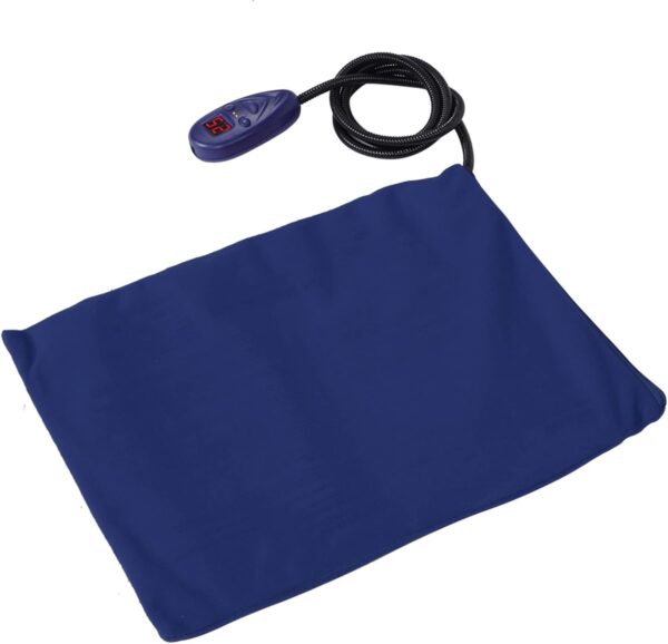 YOUTHINK Pet Heating Pad for Cats Dogs, Indoor Electric Heating Pad Warming Pet Bed Mat with 7 Levels of Temperature Setting, IP67 Waterproof (I B)