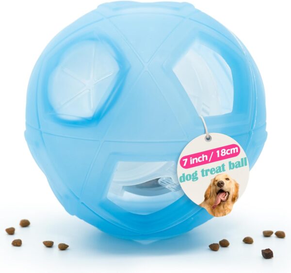 LumoLeaf Dog Toy Ball Diameter 18 cm, Intelligence Toy with Adjustable Difficulties, Intelligent Games for Medium, Large Dogs, Dog Food Toy Dog Ball