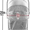 Pet Gear View 360 Pet Carrier & Car Seat with Booster Seat Frame for Small Dogs & Cats, Mesh Ventilation, Push Button Operation, No Tools Required