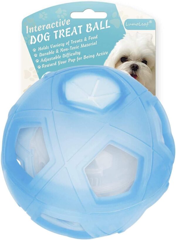 LumoLeaf Dog Toy Ball Diameter 18 cm, Intelligence Toy with Adjustable Difficulties, Intelligent Games for Medium, Large Dogs, Dog Food Toy Dog Ball