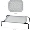 Amazon Basics Raised Pet Bed with Cooling Effect