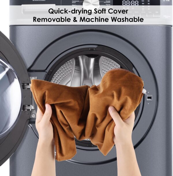 Pet Heating Pad for Cats, Dogs, Electric Blanket with 12H Timer and Temperature Control 30-60°C, Electric, Safe for Dogs and Cats - 45 x 45 cm