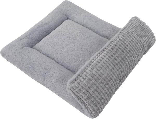 PET SPPTIES Dog Bed Soft and Warm Mats Dog Cushion Washable Cuddly Reversible Pet Sofa Cushion PS085 PS085 (106 x 71 cm, Full Grey)