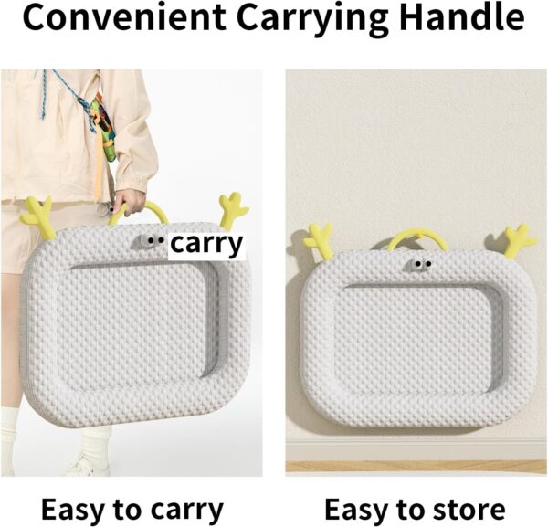 71C-aLznyDL._AC_SL1500_.jpg Marchul Cooling Dog Bed, Summer Cat Mat, Pet Cooling Mat for Cats and Dogs, 75 x 55 cm Kennel Bed Pad with Non-Slip Base, Pet Sleeping Mat for Home and Travel