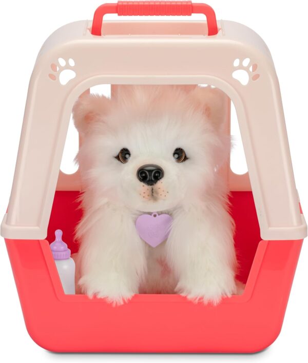 71IOEviJ-PL._AC_SL1500_.jpg Little Live Pets My Really Real Puppy - Luna; Interactive Puppy; 60+ Sounds/Reactions; Realistic Look; 1 out of 72 Variations; Playset with Transport Box; Batteries Included; Ages 5+