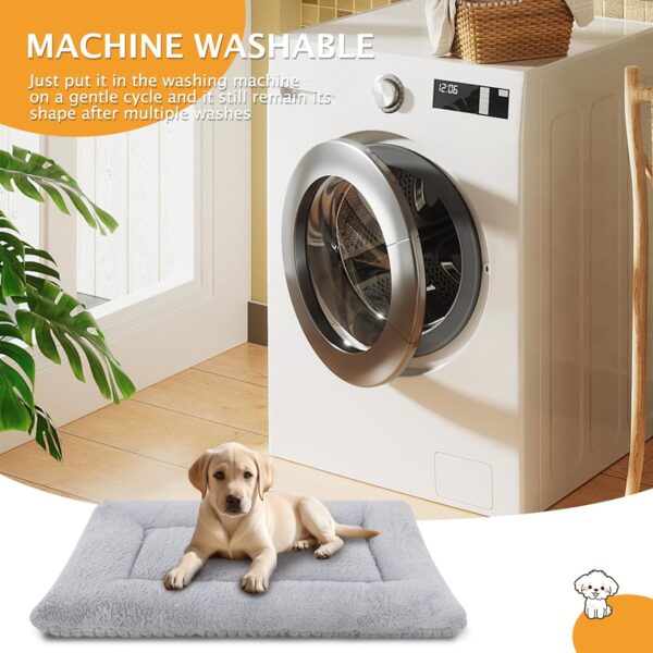 PET SPPTIES Dog Bed Soft and Warm Mats Dog Cushion Washable Cuddly Reversible Pet Sofa Cushion PS085 PS085 (106 x 71 cm, Full Grey)