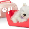 71Q17AZjLeL._AC_SL1500_.jpg Little Live Pets My Really Real Puppy - Luna; Interactive Puppy; 60+ Sounds/Reactions; Realistic Look; 1 out of 72 Variations; Playset with Transport Box; Batteries Included; Ages 5+