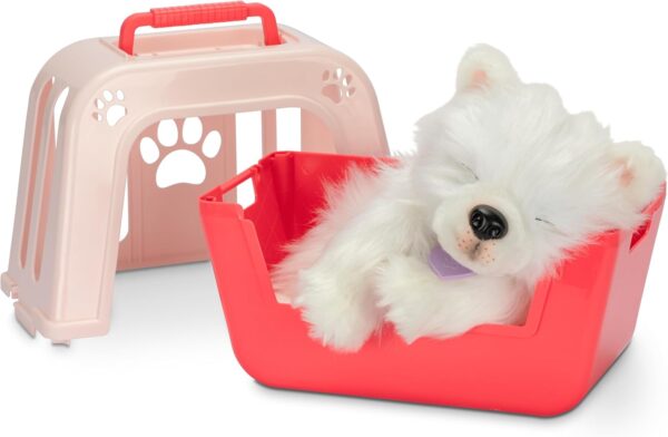 71Q17AZjLeL._AC_SL1500_.jpg Little Live Pets My Really Real Puppy - Luna; Interactive Puppy; 60+ Sounds/Reactions; Realistic Look; 1 out of 72 Variations; Playset with Transport Box; Batteries Included; Ages 5+