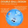 LumoLeaf Dog Toy Ball Diameter 18 cm, Intelligence Toy with Adjustable Difficulties, Intelligent Games for Medium, Large Dogs, Dog Food Toy Dog Ball