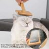 71TK3HTSLL._SL1500_.jpg Premium Dog Brush and Cat Brush Grooming Dog Brush Wood Dog Brush for Knots & Undercoat - Short & Long Hair, Fur Brush for Pets, Slicker Slicker Brush with Stainless Steel Pins