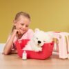 71XguQOg9L._AC_SL1500_.jpg Little Live Pets My Really Real Puppy - Luna; Interactive Puppy; 60+ Sounds/Reactions; Realistic Look; 1 out of 72 Variations; Playset with Transport Box; Batteries Included; Ages 5+
