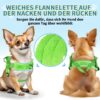 Eyein No-Pull Dog Harness with Lead, Soft Padded Reflective Adjustable Chest Harness for Puppies, Small Dogs, Large Dogs, Pets, Cats (Green, S)
