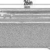 Pet Gear Travel Lite Tri-Fold Dog Ramp, 71 x 16 x 4 cm