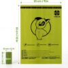 71uYqKz1LsL._AC_SL1500_.jpg Yorja Dog Poop Bags Biodegradable Poop Bags for Dogs, Leak-Proof, Extra Large, Thick and Strong, 720 Pieces/360 Pieces/510 Pieces with Bag Dispenser