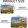71vUHyxwSeL._AC_SL1500_.jpg Sunflowers Sunlight Print Pet Feeding Mat Dog Mat for Food and Water Bowl Dogs Water Dispenser Mat Dogs Accessories