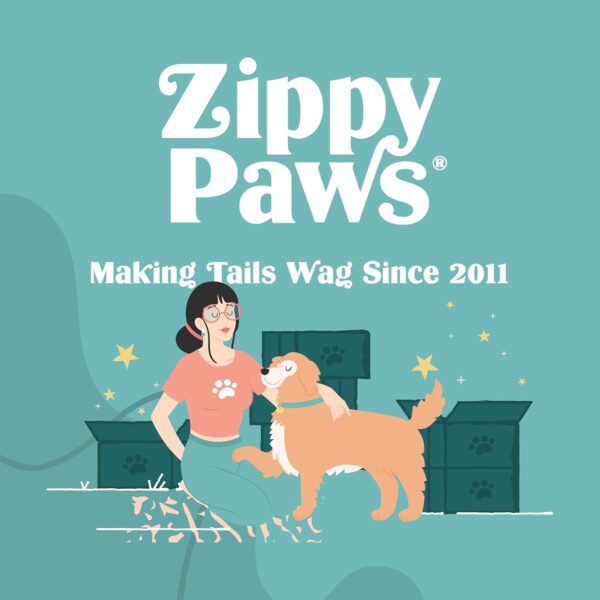 ZippyPaws Loopy - Hedgehog Dog Toy - Filling Free with 6 Squeakers, Durable Plush Toy for Small to Large Dogs, Interactive and Cuddly Toy for Pets