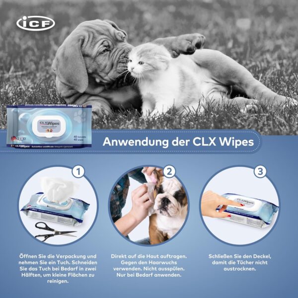 CLX Cleansingl Wipes for Cats and Dogs