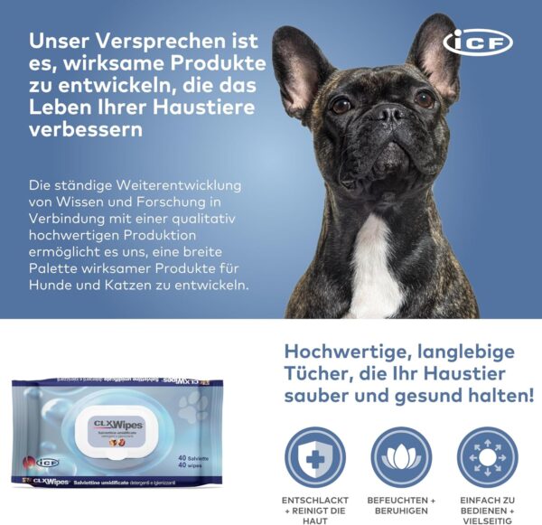 CLX Cleansingl Wipes for Cats and Dogs