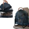 Pet Gear View 360 Pet Carrier & Car Seat with Booster Seat Frame for Small Dogs & Cats, Mesh Ventilation, Push Button Operation, No Tools Required