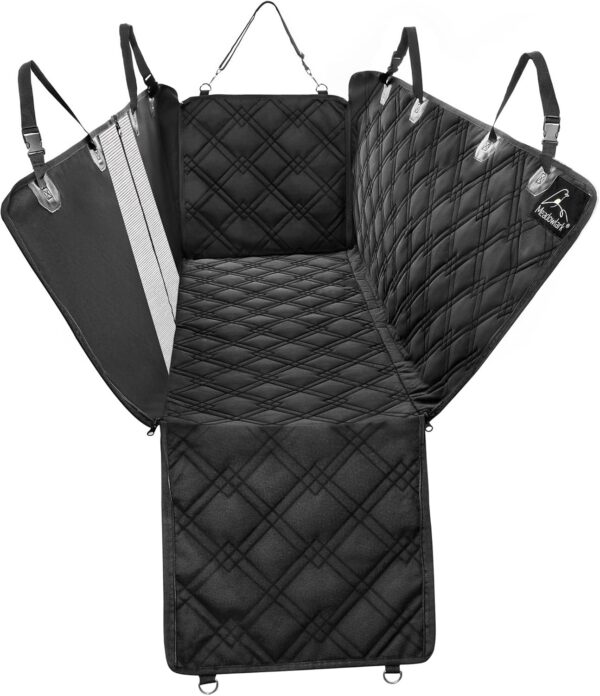 Meadowlark® Dog Blanket Car Rear Seat - Waterproof & Full Cover - Mesh Viewing Window - Protects Against