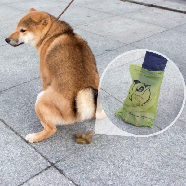 81sPVsLWqpL._AC_SL1500_.jpg Yorja Dog Poop Bags Biodegradable Poop Bags for Dogs, Leak-Proof, Extra Large, Thick and Strong, 720 Pieces/360 Pieces/510 Pieces with Bag Dispenser