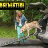 Pet Gear PG9300RF Travel Lite Tri-Fold Reflective Ramp, Black/Yellow, X-Large